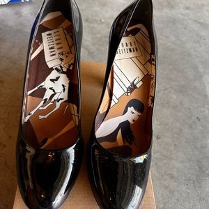 Stuart weitzman patent leather heels size 9